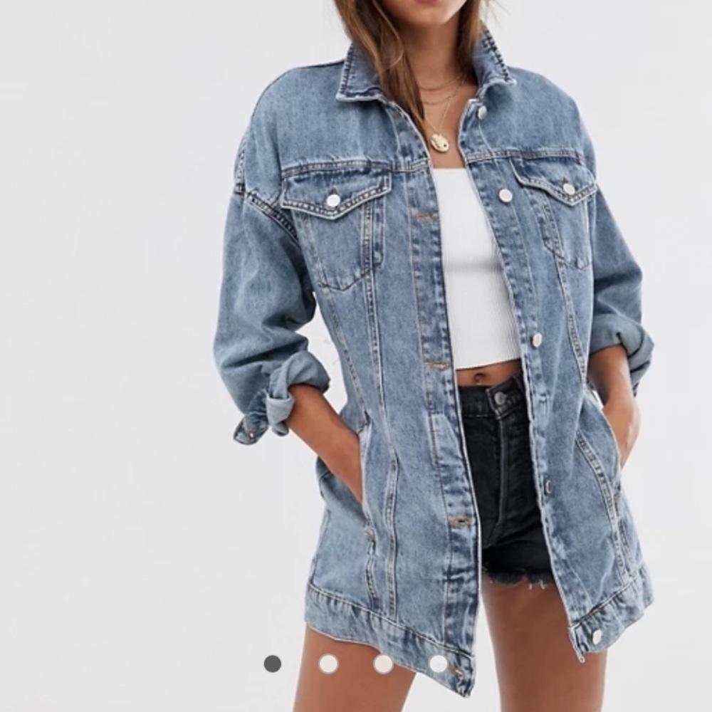 Stradivrius Belted denim jacket